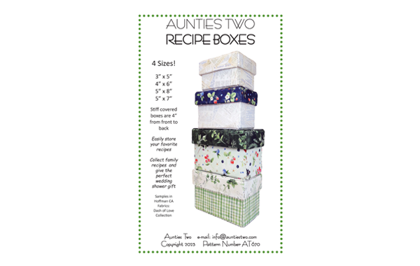AT670 Recipe Boxes